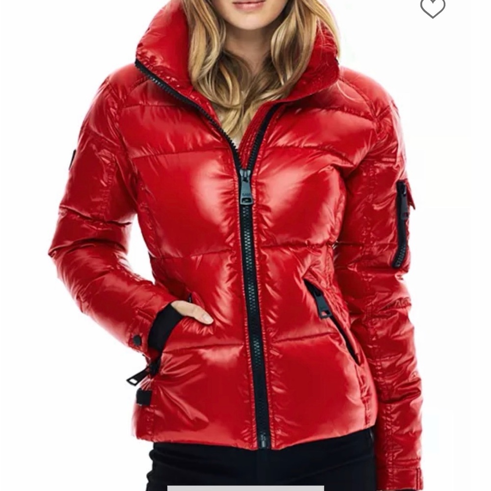 SAM Red Puffer Jacket